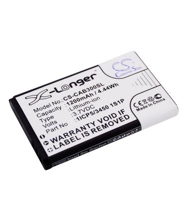 Battery Replacement for Manta MS1701 MS2401 MS2402 TEL1708 TEL1711 TEL1713 TEL1800 1200mAh
