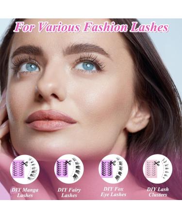 Bond and Seal Lash Glue 2 in 1 Lash Bond and Seal for DIY Cluster Eyelash Lashes Eyelash Extensions Lasting Strong Waterproof Mascara Eyelash Extension Glue for Sensitive Eyes - Buy Online on GoSupps.com