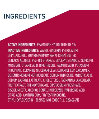 CeraVe Itch Relief Moisturizing Cream with Pramoxine Hydrochloride | Relieves Itchy Skin, Sunburn, Bug Bites | Fragrance-Free | 19 oz - Buy Online on GoSupps.com