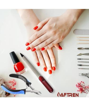 Professional 1/2 Jaw Cuticle Cutter Cuticle Nipper Stainless Steel Manicure Feet Hands Ingrown Toenail Cuticles Cuticle Scissors (Light Blue) - Buy Online on GoSupps.com