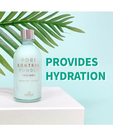 The Skin House Pore Control Powder Emulsion 130ml | Moisturizer for Combination Skin | Pore & Sebum Control | International Shipping Available - Buy Online on GoSupps.com