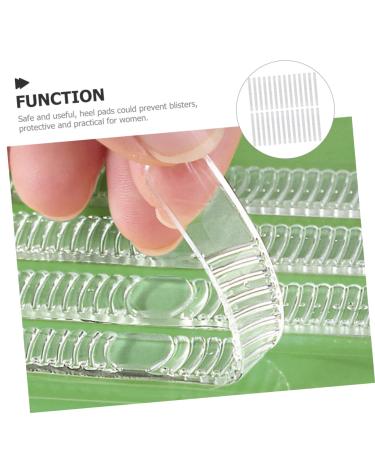 10 Sheets Gel Heel Pads - Invisible Inserts for Loose Shoes & Sandals - Ultimate Heel Cushion & Protector - Buy Online on GoSupps.com