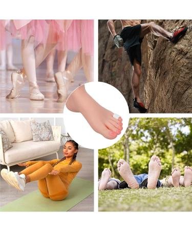 Amaxiu 14 Pcs Silicone Pinky Toe Protectors - Soft Toe Caps & Sleeves for Pain Relief Blisters & Corns - Comfortable Foot Cushion Guards (White - Buy Online on GoSupps.com