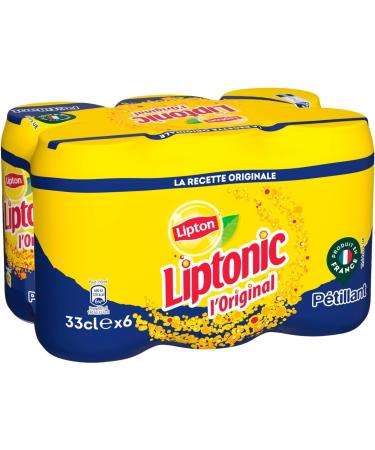 Liptonic Original Canette 6 x 33 Cl Pack - Buy Online on GoSupps.com
