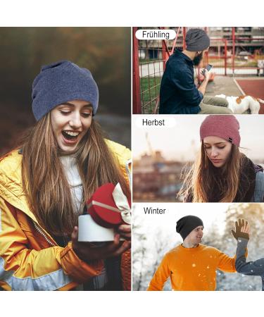 Hasagei Unisex Slouch Beanie Hat - Soft Cotton Chemo Hat for Men & Women - Classic Lightweight Spring & Winter Black Jersey - Buy Online on GoSupps.com