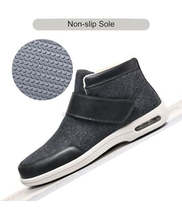 Diabetic Shoes for Swollen Feet - Touch Close Fastenings - Black - Size 54 - Buy Online on GoSupps.com