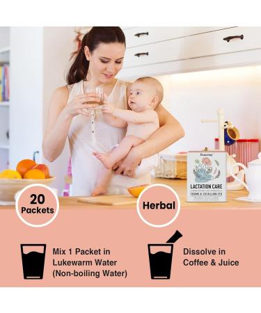 Funermy Postnatal Probiotics - Lactation Support for Breastfeeding Moms | Postpartum Vitamins for Gut Health | 20 Packets (Pack of 1) - Buy Online on GoSupps.com