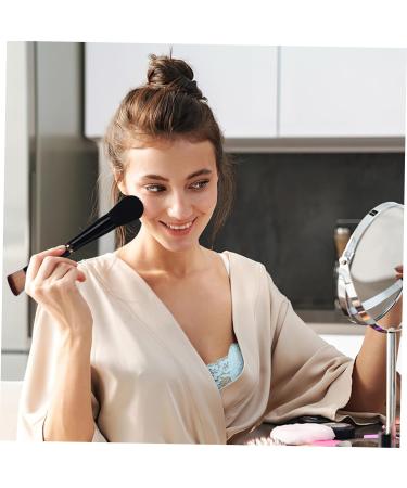 Ipetboom Travel Makeup Brushes Makeup Paint Brush Make up Brushes Cosmetics Brush Double Sided Makeup Brush Pressed Powder Brush Concealer Brush Metal Loose Powder With Cover - Buy Online on GoSupps.com