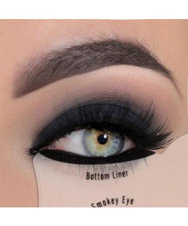 Buy Eyeliner Stencil Tool - Black | Perfect Precision for Flawless Eyes | International Shipping - Buy Online on GoSupps.com