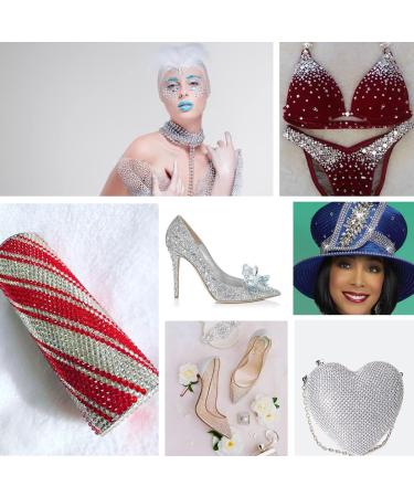 1500PCS Rhinestones for Nails - Craft Nail Art Gem Kit with Nail Glue, Picker Dotting Pen, Tweezer - Crystals Gems in 6 Sizes - Flat Back Rhinestones Set for Stunning Nail Designs - 12-White - Buy Online on GoSupps.com