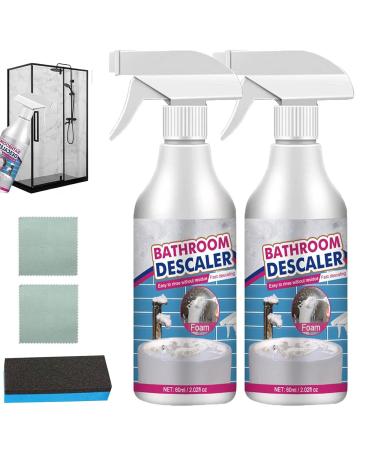 Acssart Foam Cleaner Bathroom Descaler Cleaner Asscart Cleaner Bathroom Descaler Cleaner Bathroom Descaler Stubborn Stains Cleaner All Purpose Rinse Free Cleaning Spray (2)