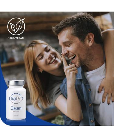DiaPro Selenium Complex - High-Dose 200 mcg Vegan Tablets | 365 Tablets Lab Tested Annual Supply - Buy Online on GoSupps.com
