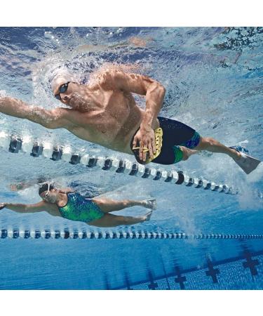 Speedo Unisex Swim Training Fins Rubber Short Blade Medium Blue/Grey - Buy Online on GoSupps.com