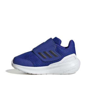 adidas Unisex Baby Runfalcon 3.0 Hook-and-Loop Sneakers 9 UK Child Lucid Blue Legend Ink Ftwr White