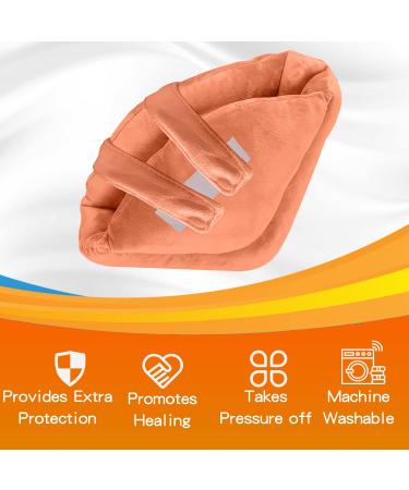 Kirimon Heel Protector Cushion - 1 Pair Adjustable Foot Ankle Support for Pressure Sores & Ulcer Relief - Buy Online on GoSupps.com