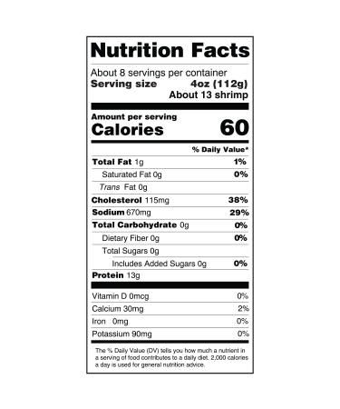 Sea Best 51/60 EZ Peel Shrimp 2lb - Premium Quality Seafood - Buy Online on GoSupps.com