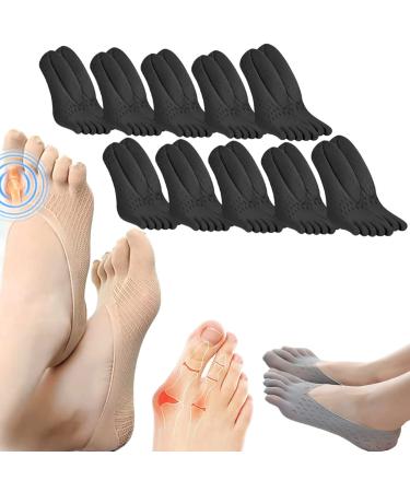 WOSLXM Ergoic Anti-bunions Health Sock Ergonomic Socks Pro Joint Anti Bunions Health Socks Sock Align Toe Socks for Bunion (10pairs D)
