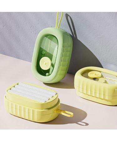 Multifunctional Soap Box Bathroom Roller Brush Scrubber Easy Refill Liquid Chamber for Housework  - Buy Online on GoSupps.com