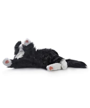 Memorable Pets Cat Plush Therapy Toy - Black & White - Ideal for Seniors with Memory Loss - Buy Online on GoSupps.com
