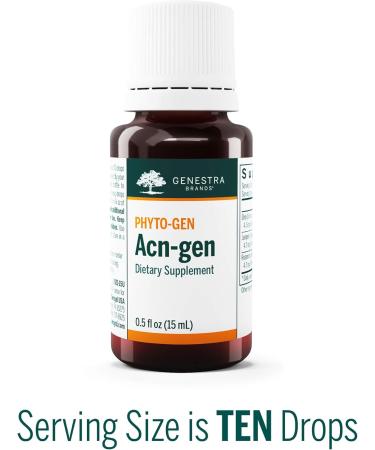 Genestra Brands Acn-gen | Elm Juniper and Rosemary Herbal Supplement | 0.5 fl. oz. - Buy Online on GoSupps.com