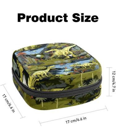 Buy Modern Period Bag - Sanitary Napkin Storage & Tampon Holder for Wallet | 4.7x6.6x6.6 in | International Shipping Available - Buy Online on GoSupps.com