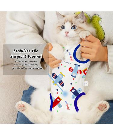 Clrybo Katzenbody | After Op Anti-Trim Cat Recovery Suit | Professional Surgical Suit for Cats & Dogs | Ideal for Abdominal Wounds & Skin Diseases - Buy Online on GoSupps.com