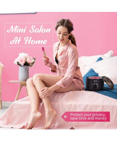 Ajoura Professional Waxing Kit for Women - Coarse Hair Removal with Hard Wax Beads - Pre & Aftercare Spray Included - Buy Online on GoSupps.com