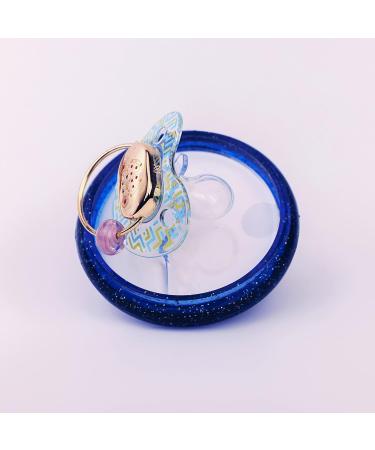 ILYAS GOLD Baby Pacifier - 14K 585 Real Gold | Perfect Christening & Birth Gift | Magic Colors - International Shipping Available - Buy Online on GoSupps.com