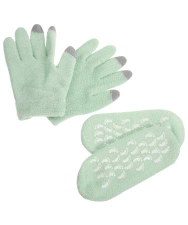 FOMIYES 1 Set Gel Gloves Foot Socks for Dry Cracked Feet Moisturizing Socks for Cracked Feet Women Socks for Women Moisturizing Foot Moisturizing Socks Hand Australia Yarn