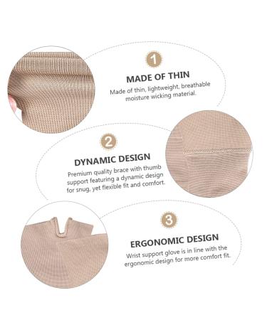 Buy 1 Pair Khaki Carpal Tunnel Compression Wrist Braces & Supports - Enhanced Comfort & Relief for Pain | International Shipping Available - Buy Online on GoSupps.com