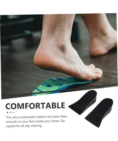 FOMIYES Thickened Foot Cushions - Forefoot Cushion Pads Half Insoles PU Inserts in Black - Medium Size for Ultimate Comfort - Buy Online on GoSupps.com