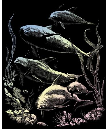 Royal Brush FOIL ENGRAVING ART Dolphin Pod - One Size - Buy Online on GoSupps.com