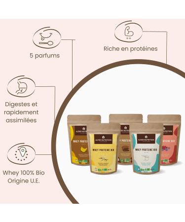 Alter Nutrition Organic Whey Protein Powder (500g Red Fruits) - Buy Online on GoSupps.com