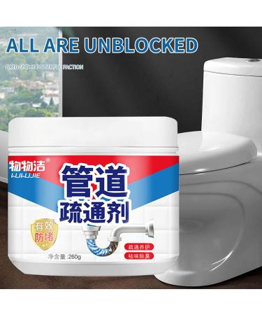 Pipe Dredge Deodorant Sewer Toilet Kitchen Dredging Deodorant Powerful Sink Drain Cleaner Pipe Dredging Agent Pipe Dredging Agent for Kitchen Toilet (1pc) - Buy Online on GoSupps.com