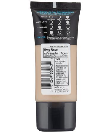L'Or al Paris Infallible Pro-Glow Foundation - Creamy Natural, 1 fl. oz - Buy Online on GoSupps.com