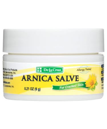 De La Cruz Arnica Salve For Cracked Skin 0.21 oz (6 g)