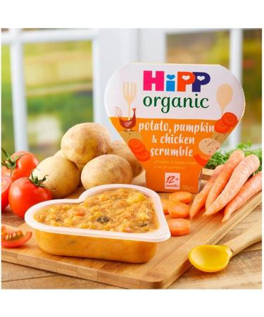 Hipp Organic Potato Pumpkin & Chicken Scrumble 12+ Months 230g - Buy Now for Healthy Toddler Meals - Buy Online on GoSupps.com
