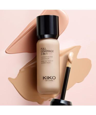  Kiko Milano KIKO Milano Full Coverage 2-In-1 Foundation & Concealer 45 - NG30 2-in-1 High Coverage Foundation/Concealer - Buy Online on GoSupps.com
