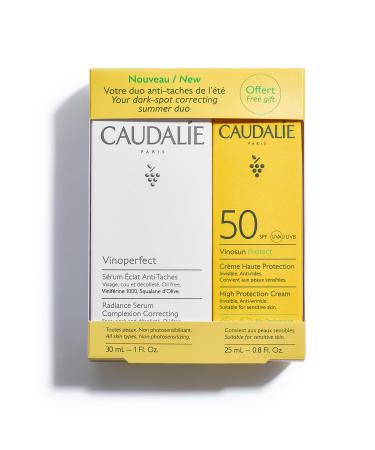 Caudalie Caudalie - Vinoperfect Serum 30ml + High Protection Cream 25ml Homage