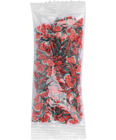 Fruit Nail Art Slices Multifunctional Exquisite DIY Manicure Slices for Nail Shop for Home (triangle watermelon) - Buy Online on GoSupps.com
