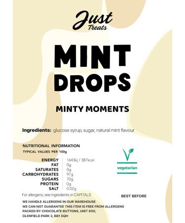 Just Treats Mint Drops Gift Jar - Buy Online on GoSupps.com