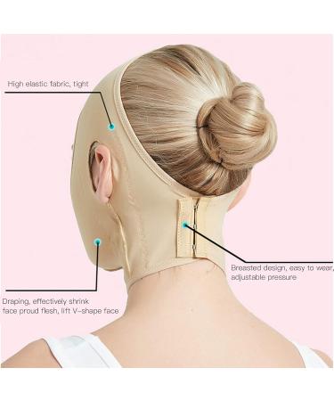 V Shape Face Band Slimming Chin Band High Elastic V Shape Chin Tightening Band Lift Up Thin V Shape Face Chin Cheek Belt Strap Care Tools L - Buy Online on GoSupps.com