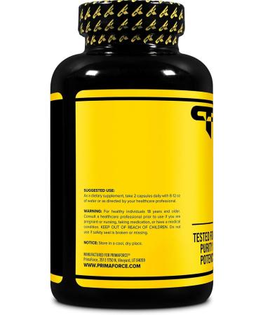 Primaforce Alpha Lipoic Acid 600mg Per Serving 240 Capsules 120 Servings - Buy Online on GoSupps.com