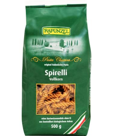 Rapunzel Spirelli Whole Wheat pack of 6 6 x 500 g Organic