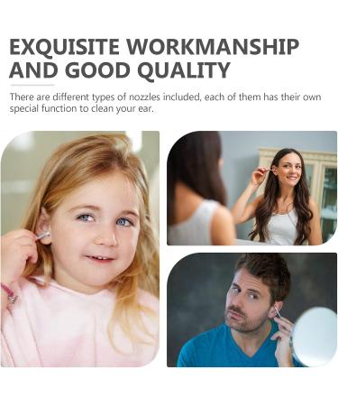 IWOWHERO 30Pcs Food-Grade PP Earwax Cleaner Nozzles Replacement Tips for Ear Irrigator Safe Wax Remover Accessories White - Buy Online on GoSupps.com