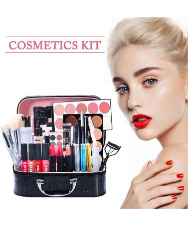 Rainai Complete Makeup Set for Women & Girls | All-in-One Beauty Gift Set for Beginners & Professionals - Lip Gloss Eyeshadow Eyeliner Lipstick - Buy Online on GoSupps.com