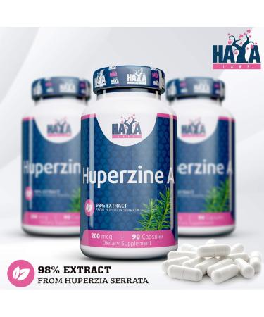 Huperzine A 98% Extract | 90 Capsules x 200mcg | Cognitive Support Supplement - Buy Online on GoSupps.com