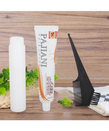 2pcs 80ml Hair Whitening Cream White Hair Dye Hair Color Cream Dye White Hair Pomades Hairstyle Wax for Men and Women