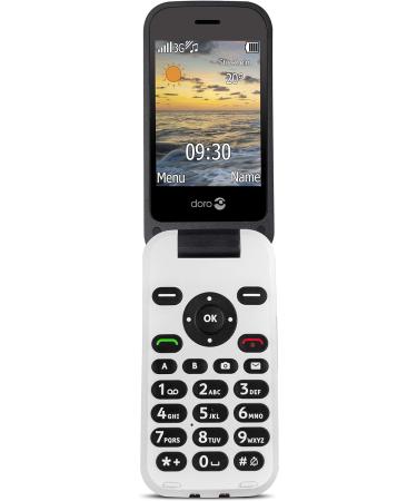 Doro 6620 Unlocked 3G Clamshell Big Button Mobile Phone for Seniors with Emergency Button and GPS - Black | UK & Irish Version - Buy Online on GoSupps.com