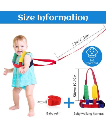 Baby Reins: Anti-Lost Toddler Walking Harness | Safety Kids Reins for 1-3 Years Old - Buy Online on GoSupps.com